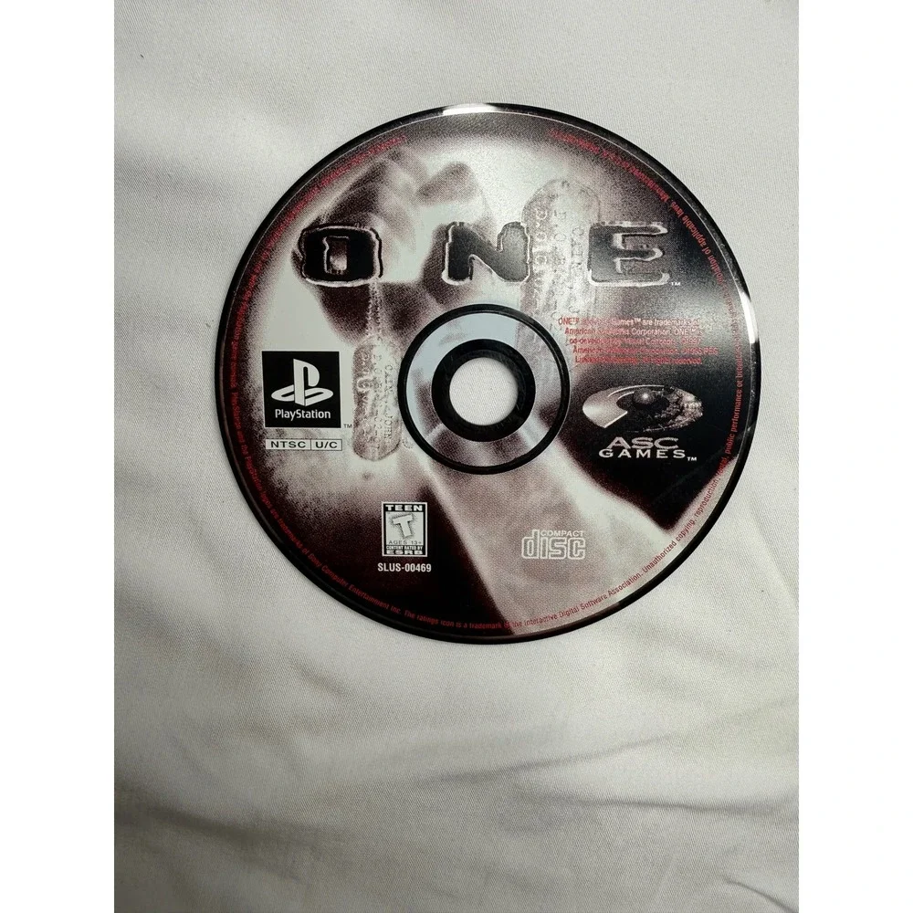 One Sony PlayStation 1 PS1 1997 ASC Games SLUS-00469 Disc Only T Rated